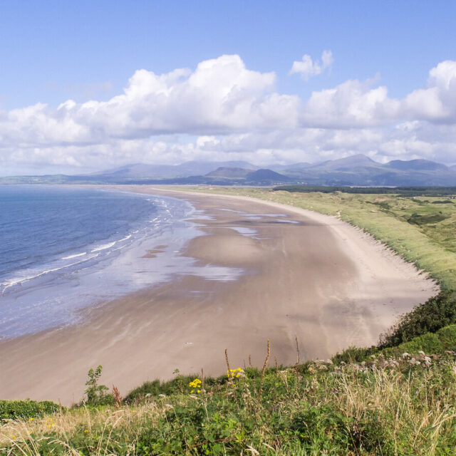 Harlech beach