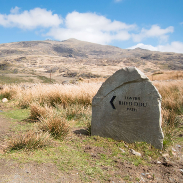 Snowdon rhyd ddu